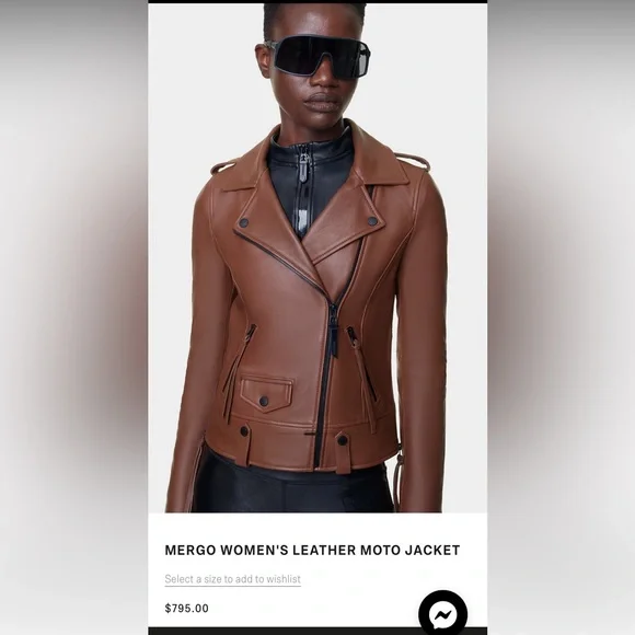 Beautiful Rudsak leather jacket size small - Picture 4 of 4